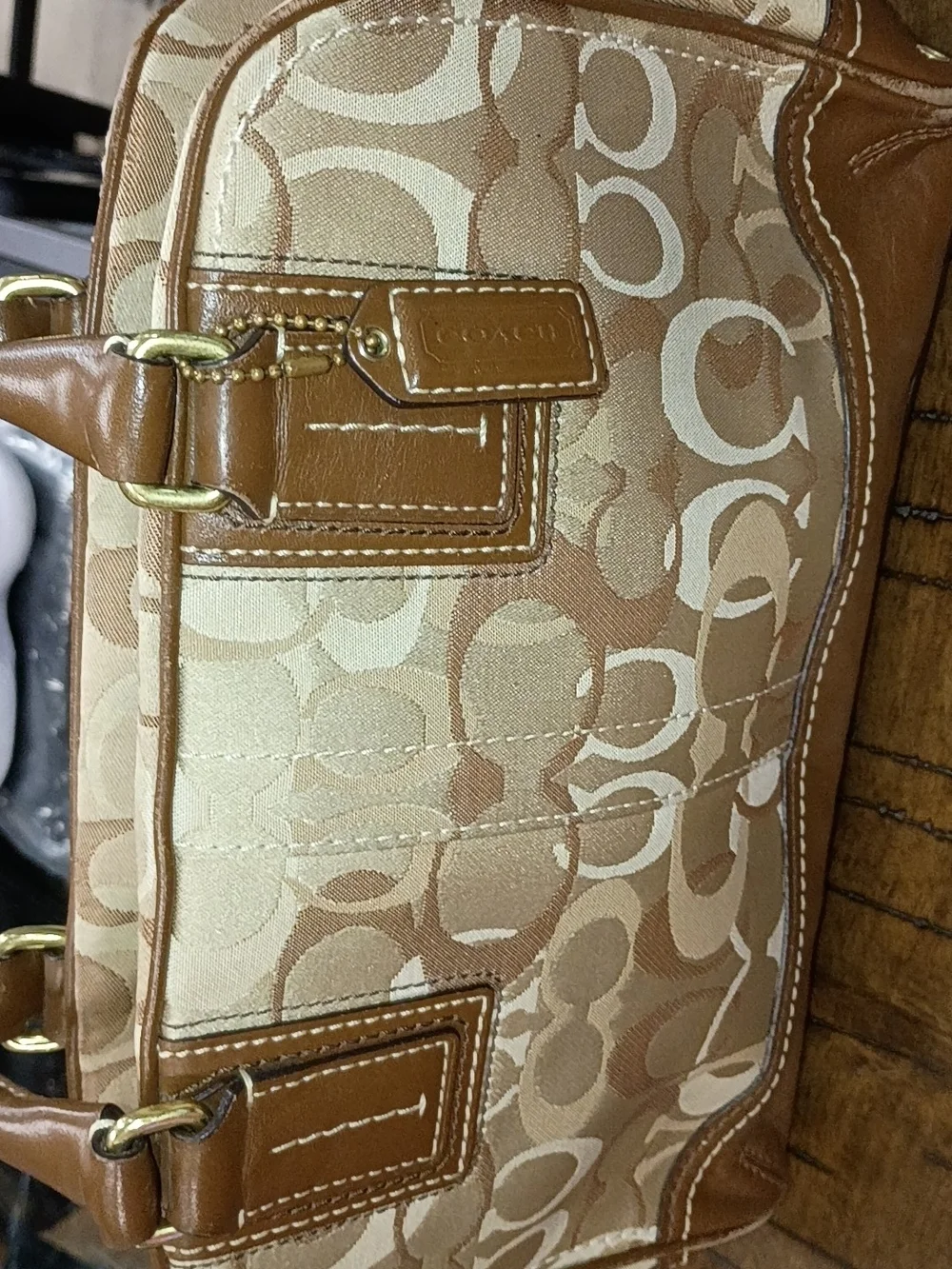 Coach interior rich detail